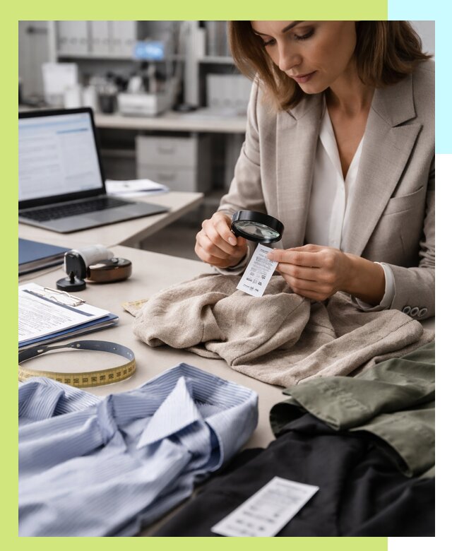 Сертификация одежды и текстиля в Химках, быстрая экспертиза