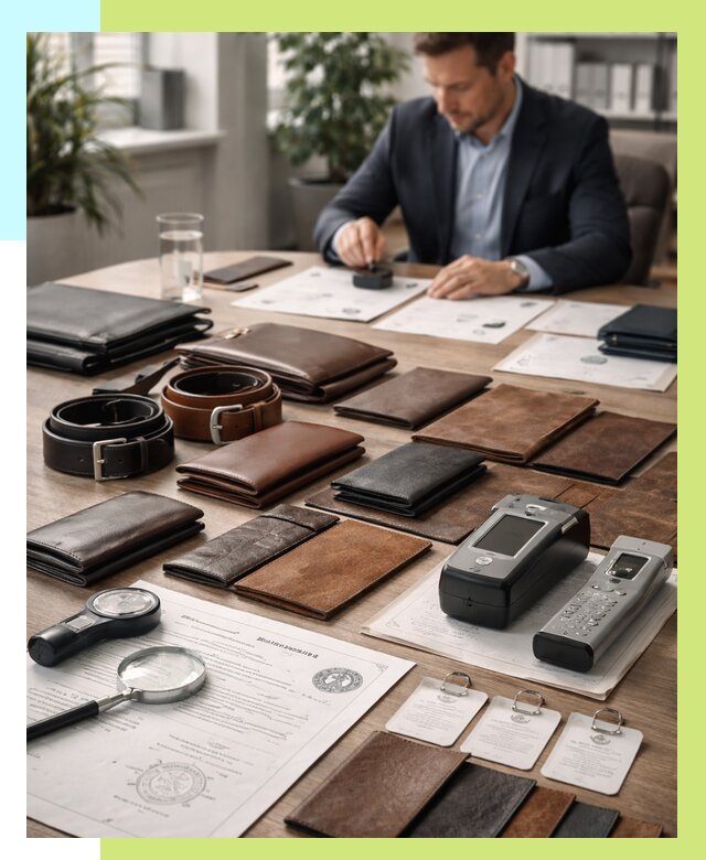 Сертификация кожаных изделий в Химках от 12440 р. | Алешин-Хмк