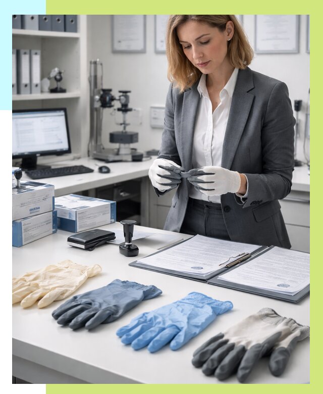 Сертификация перчаток в Химках от 8812 р. | Алешин-Хмк