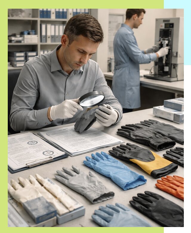 Сертификация перчаток и средств защиты продукции в Химках