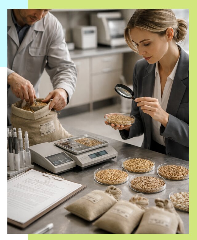 Сертификация зерна в Химках по цене от 15551 р. | Алешин-Хмк