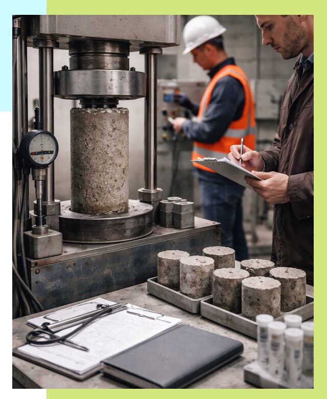 Сертификация бетона в Химках от 31101 р. сертификат | Алешин-Хмк