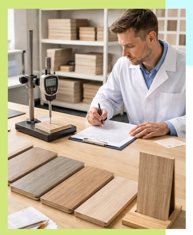 Сертификация ламината с испытаниями и оформлением документов в Химках