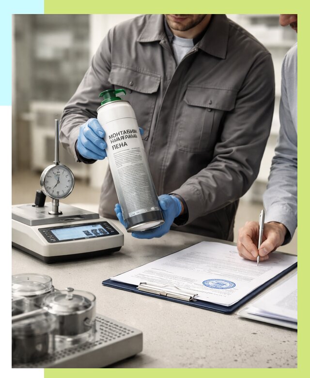 Сертификация монтажной пены в Химках от 15551 р. | Алешин-Хмк