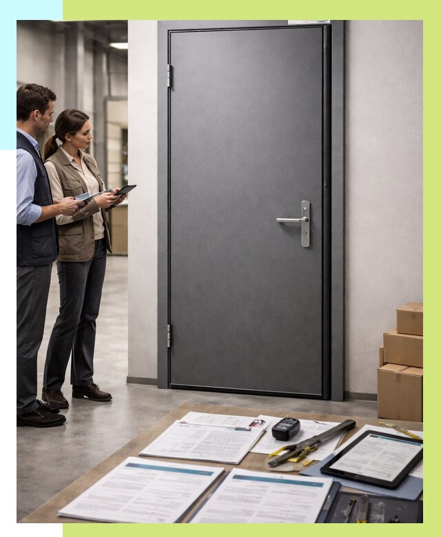 Сертификация противопожарных дверей в Химках от 9330 р. | Алешин-Хмк