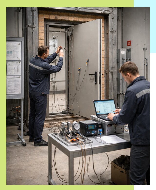 Сертификация противопожарных дверей в Химках по ГОСТ и ТР