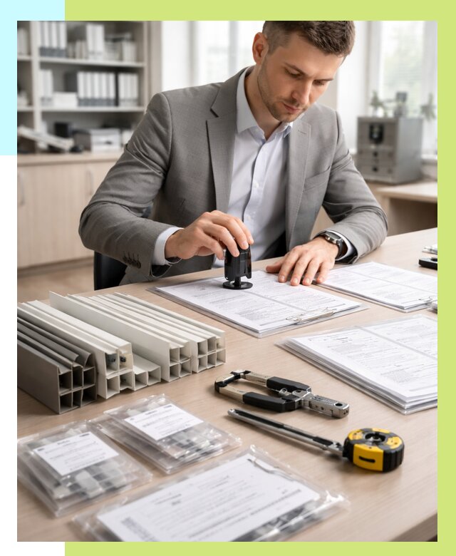 Сертификация ПВХ продукции в Химках от 8812 р., Алешин-Хмк