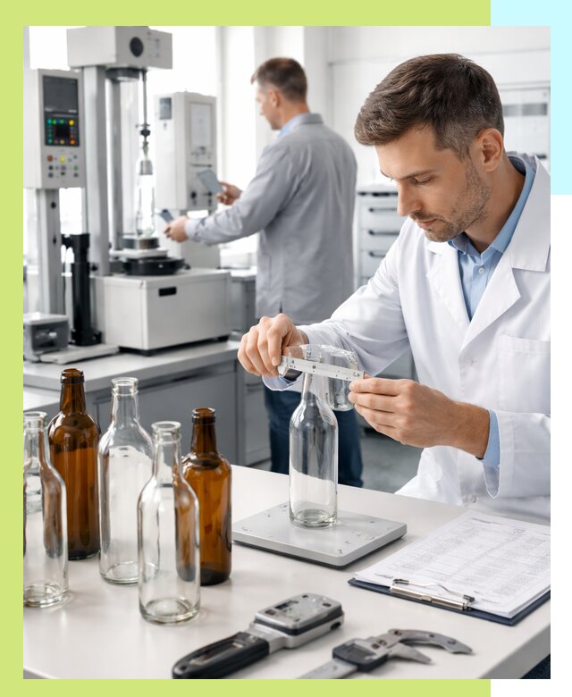 Сертификация стеклянных бутылок и сопутствующей упаковки в Химках