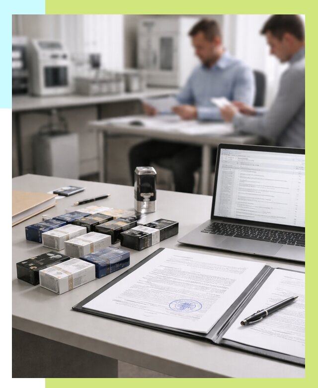 Сертификация сигарет под ключ в Химках от 46652 р. | Алешин-Хмк