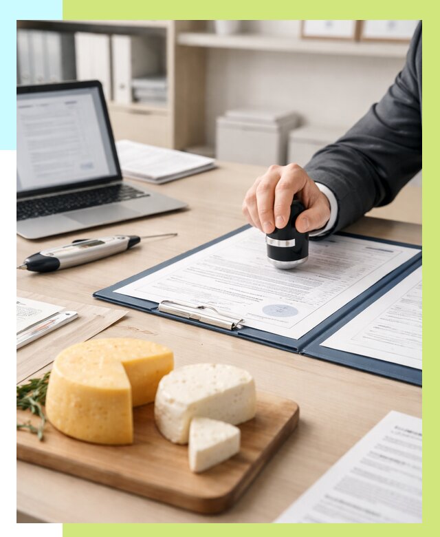 Сертификация сыров в Химках от 15551 р | Сертификат на сыр Алешин-Хмк