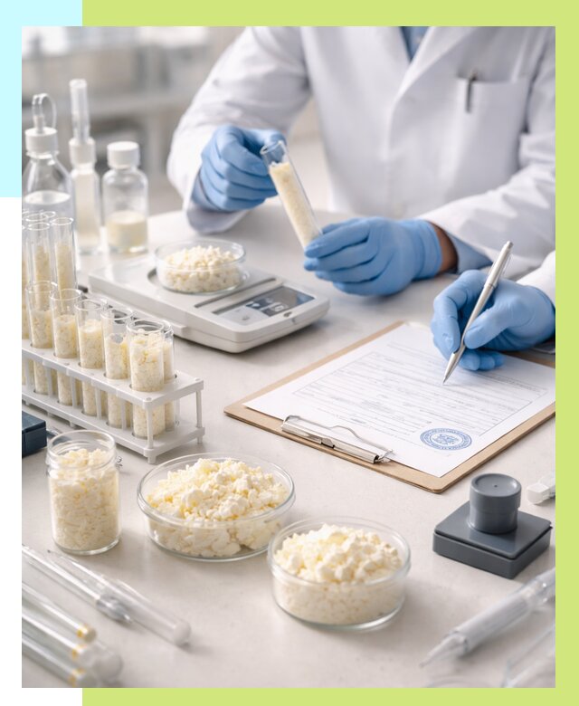 Сертификация творога в Химках от 12440 р. под ключ | Алешин-Хмк