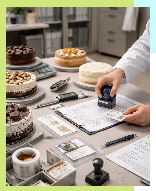 Сертификация тортов и кондитерских изделий в Химках