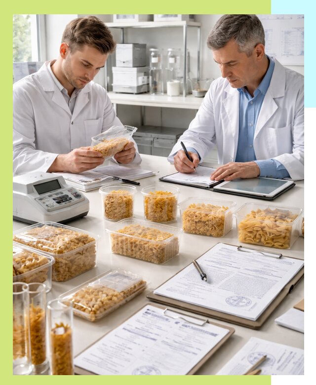 Сертификация макаронных изделий и технологической документации в Химках