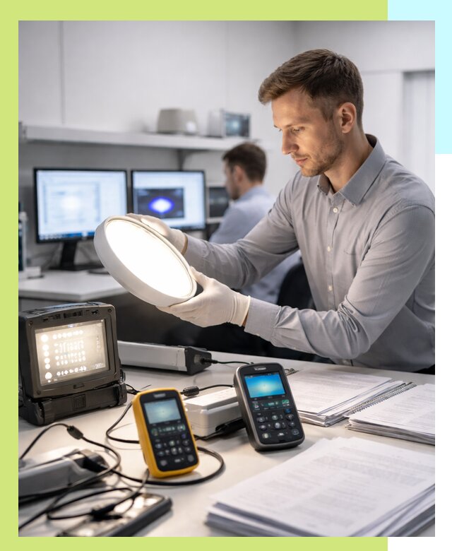 Сертификация светильников в Химках: испытания и оформление