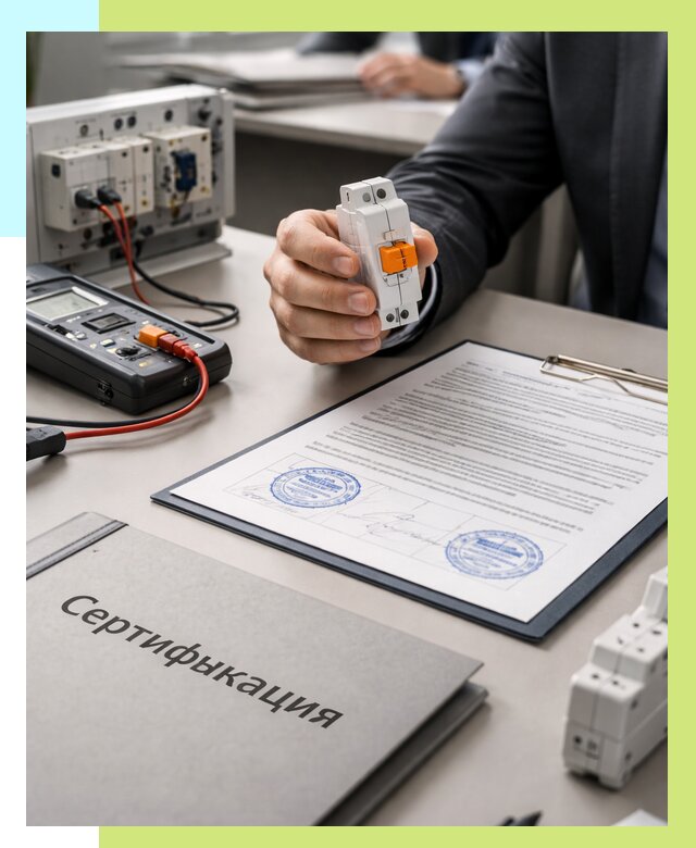 Сертификация выключателей под ключ в Химках от 15551 р. | Алешин-Хмк