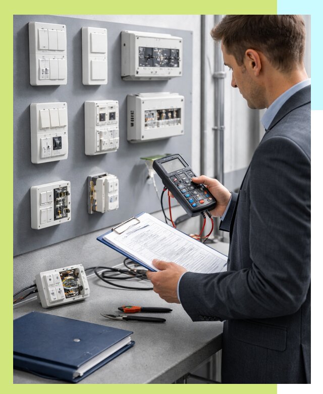 Сертификация электрических и автоматических выключателей в Химках