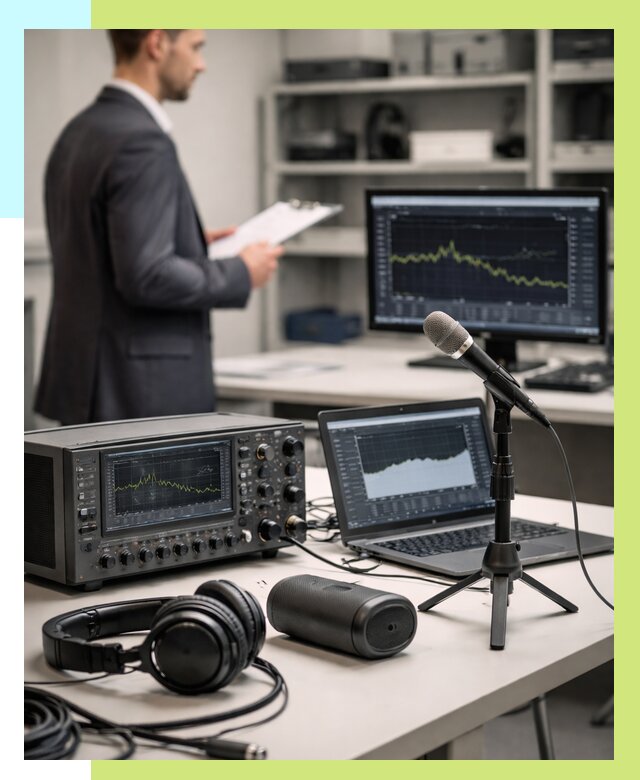 Сертификация аудиотехники в Химках от 15551 р., Алешин-Хмк