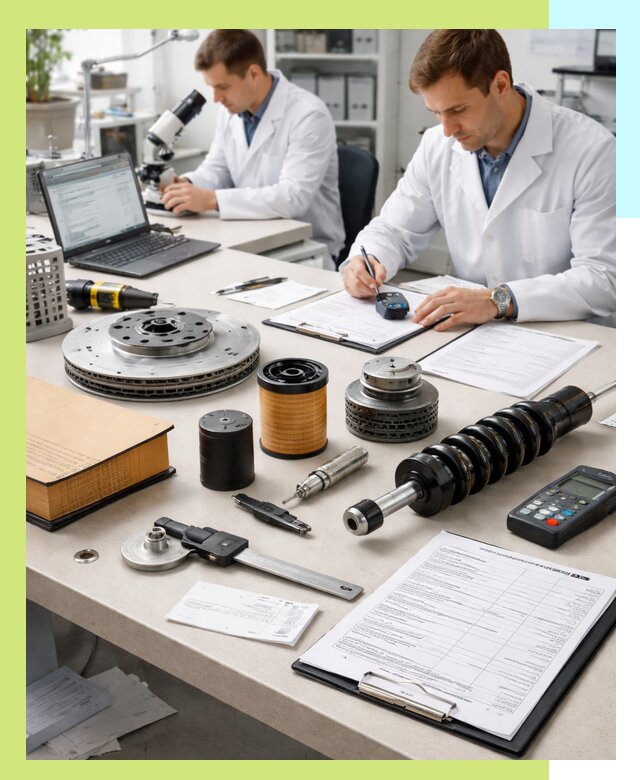 Сертификация автозапчастей и комплектующих в Химках по ГОСТ