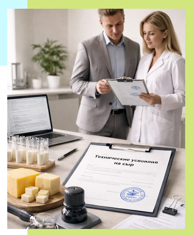 ТУ на сыры в Химках срочно от 12440 р. — оформление | Алешин-Хмк