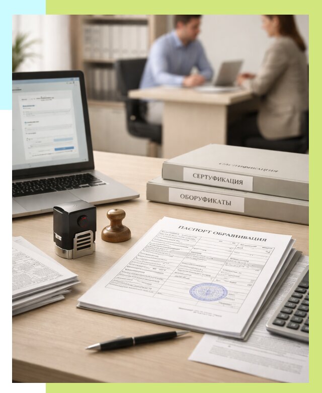 Паспорт оборудования ГОСТ в Химках от 3628 р. | Алешин-Хмк