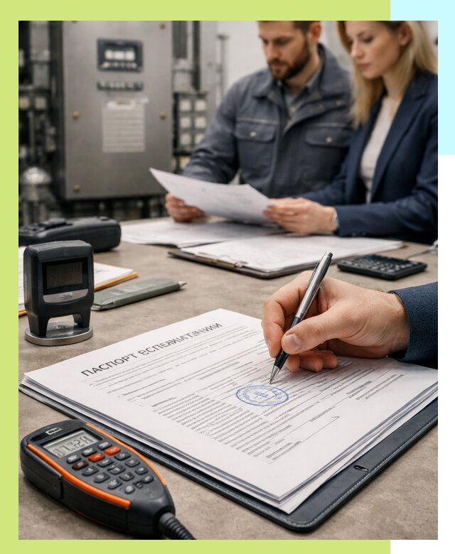 Оформление паспорта эксплуатации оборудования в Химках