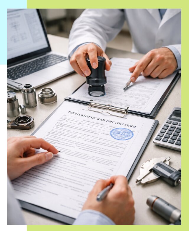 Технологическая инструкция в Химках от 8812 р., под ключ Алешин-Хмк