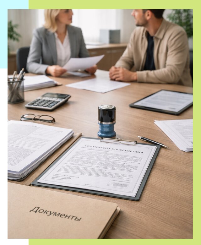 Сертификат соответствия на продукцию в Химках от 15551 р.|Алешин-Хмк