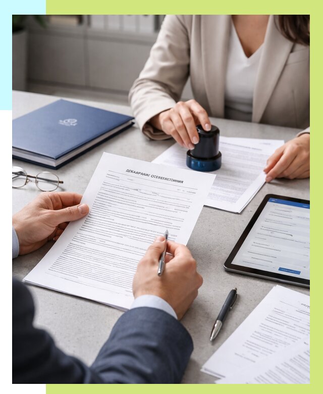 Декларация ГОСТ Р в Химках от 8812 р оформить в Алешин-Хмк