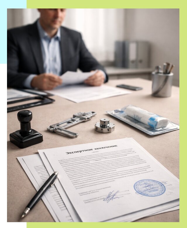 Экспертное заключение на продукцию в Химках от 8812 р. | Алешин-Хмк