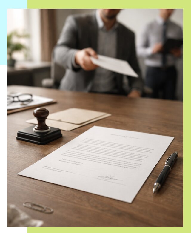 Отказное письмо по сертификации в Химках от 3628 р. | Алешин-Хмк