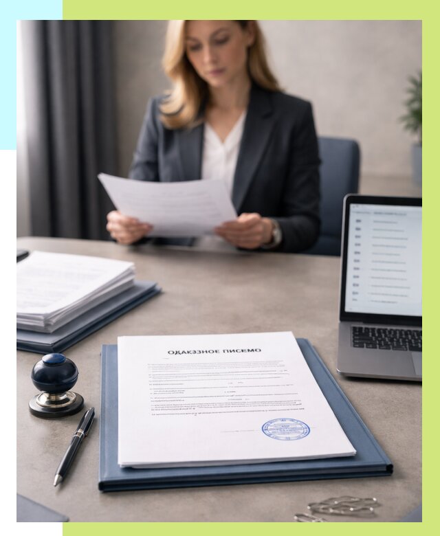 Отказное письмо для маркетплейсов в Химках от 2592 р., Алешин-Хмк