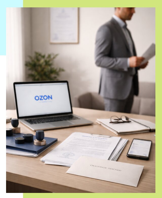 Отказное письмо для Ozon в Химках от 3628 р. | Алешин-Хмк