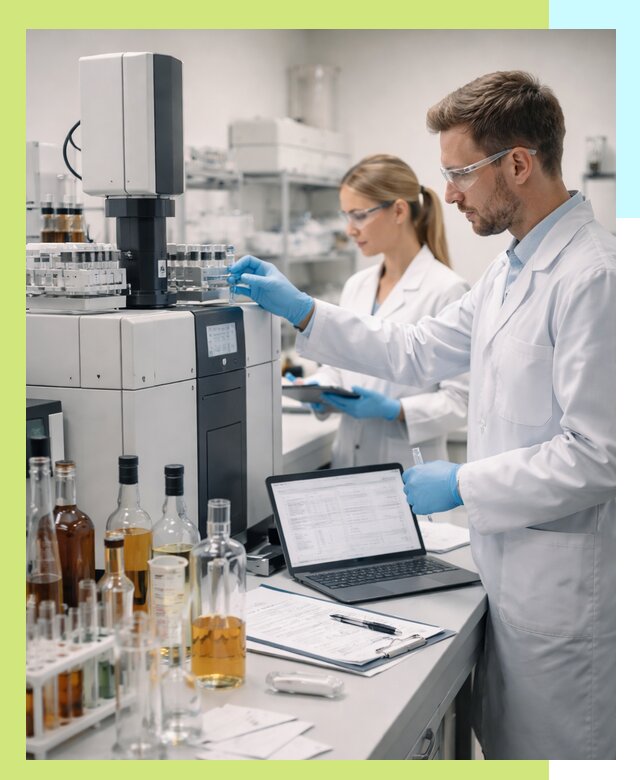 Выдача заключения о спиртосодержании продукции в Химках