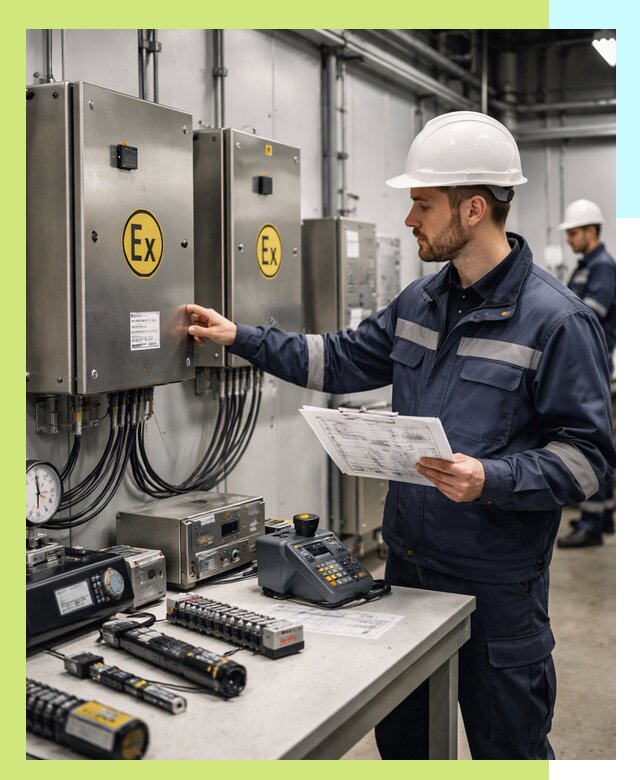 Сертификат взрывозащиты промышленного оборудования в Химках