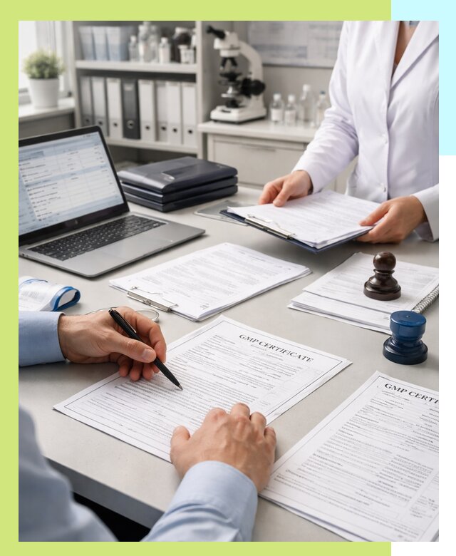 Оформление сертификата GMP в Химках для фармпроизводства