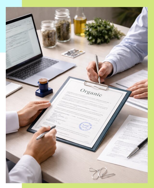 Оформление сертификат органик в Химках от 31101 р. | Алешин-Хмк