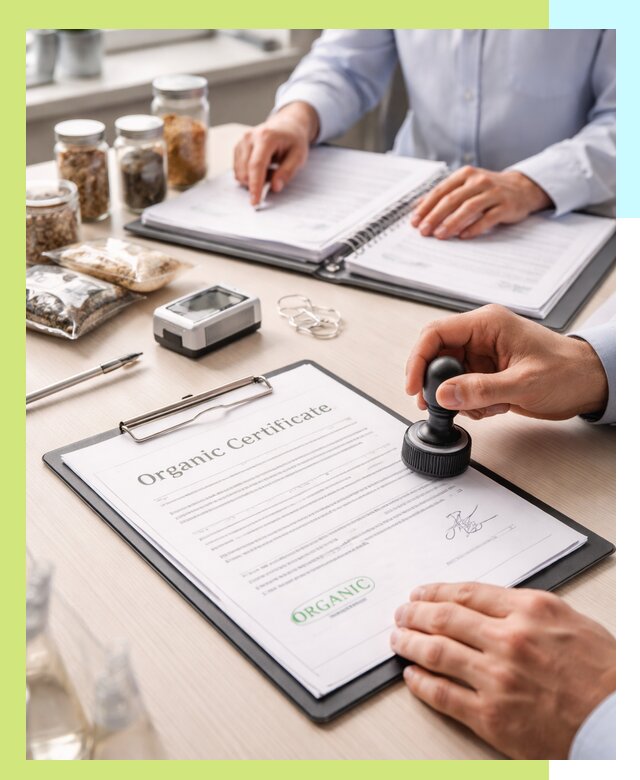 Получение органик сертификата для продукции в Химках