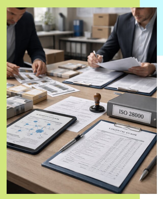 Получение сертификата ISO 28000 по безопасности цепи поставок в Химках