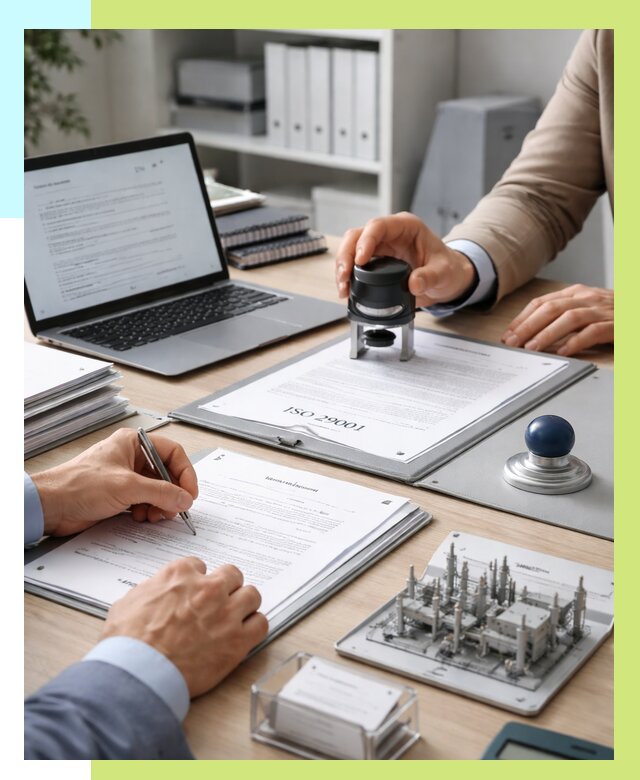 Сертификат ISO 29001 в Химках под ключ от 77753 р. | Алешин-Хмк