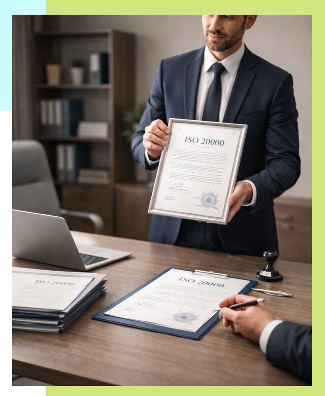 Сертификат ISO 20000 в Химках под ключ от 124404 р., Алешин-Хмк