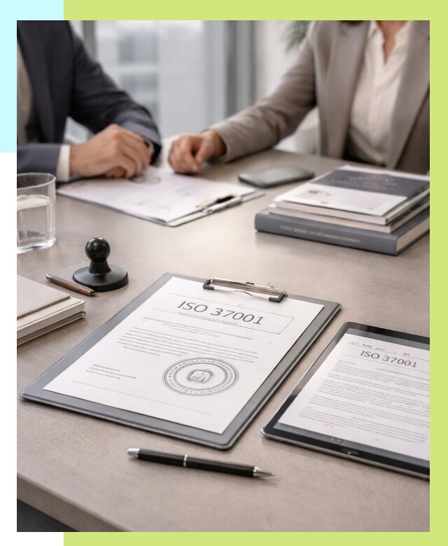 Сертификат ISO 37001 в Химках оформить от 124404 р. Алешин-Хмк
